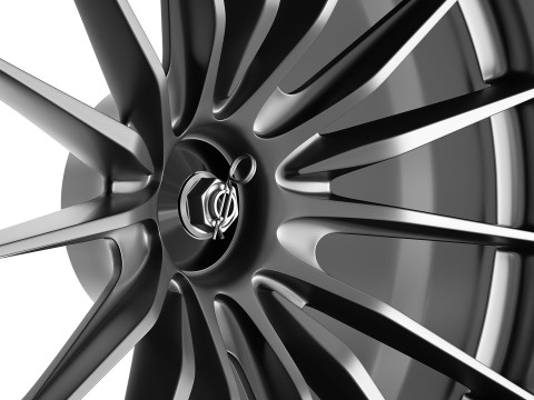 HRE SeriesP1 P103 center lock Model 3D