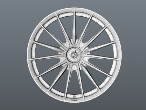 HRE SeriesP1 P103 center lock Model 3D