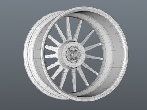 HRE SeriesP1 P103 center lock Model 3D