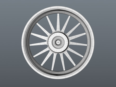 HRE SeriesP1 P103 center lock Model 3D