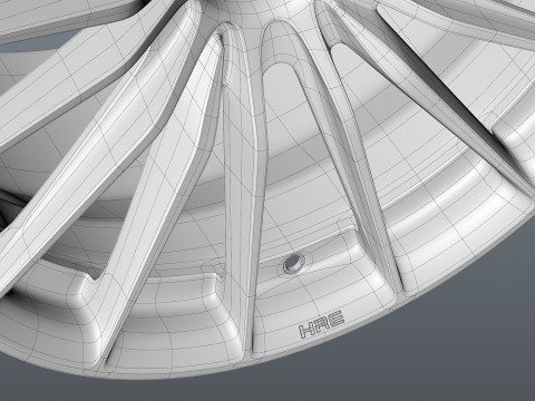HRE SeriesP1 P103 center lock Model 3D