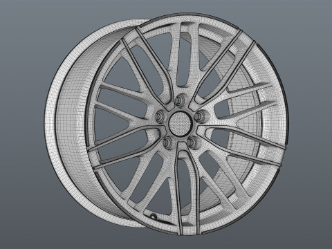 OZ RACING MSW 72 Model 3D