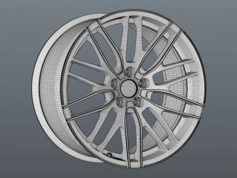 OZ RACING MSW 72 3D Model