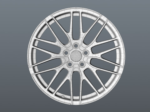 OZ RACING MSW 72 Model 3D