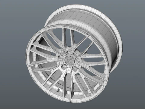 OZ RACING MSW 72 3D Model