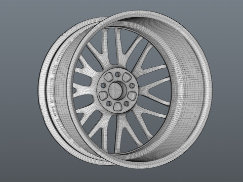 OZ RACING MSW 72 Model 3D