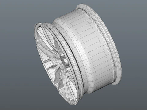 OZ RACING MSW 72 3D Model
