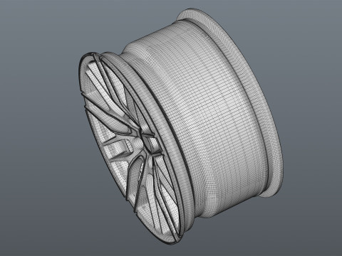 OZ RACING MSW 72 Model 3D