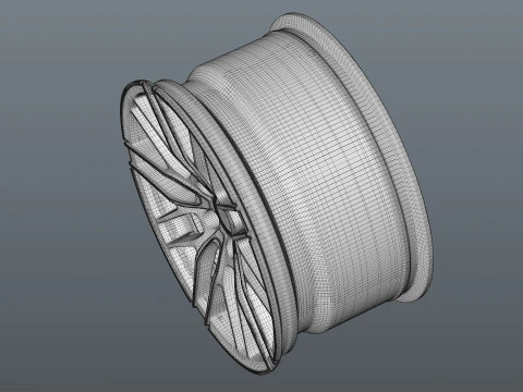 OZ RACING MSW 72 3D Model