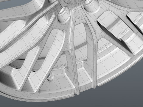 OZ RACING MSW 72 Model 3D
