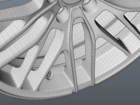 OZ RACING MSW 72 3D Model