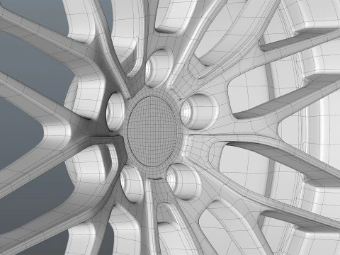 OZ RACING MSW 72 3D Model