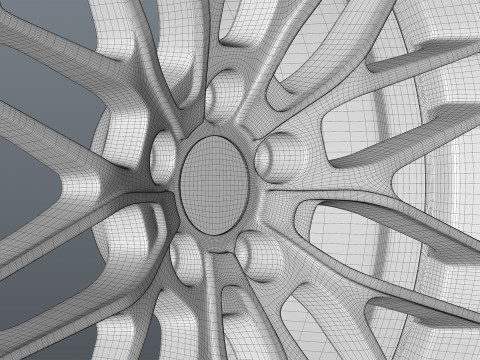 OZ RACING MSW 72 Model 3D
