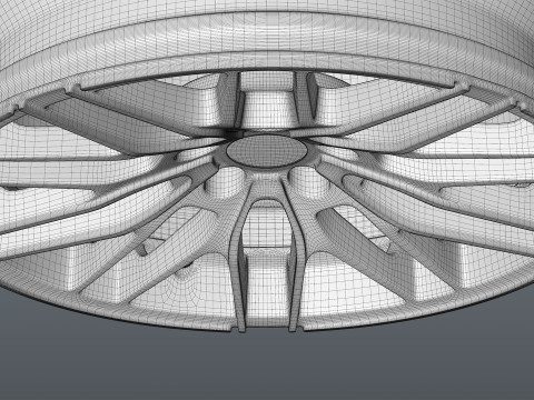 OZ RACING MSW 72 Model 3D