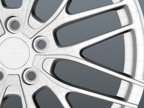 OZ RACING MSW 72 Model 3D