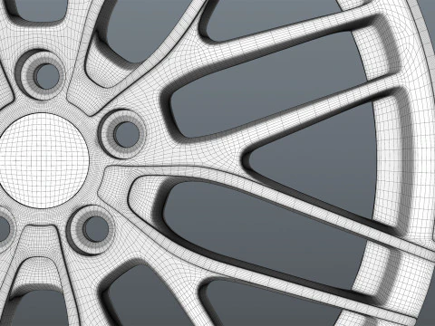 OZ RACING MSW 72 3D Model