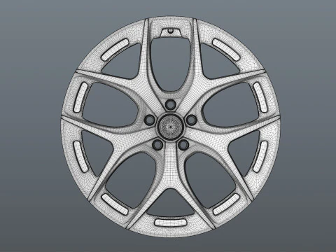 RAYS 2x5FT 3D Model