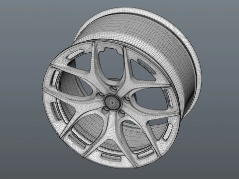 RAYS 2x5FT 3D Model