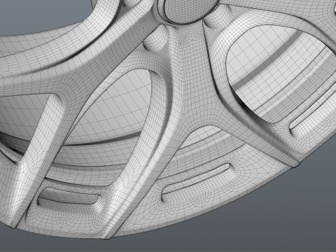 RAYS 2x5FT 3D 模型