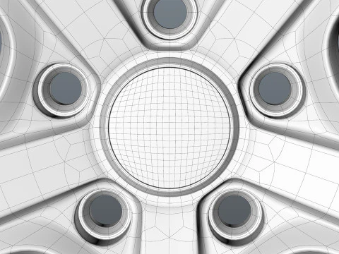 RAYS 2x5FT 3D Model