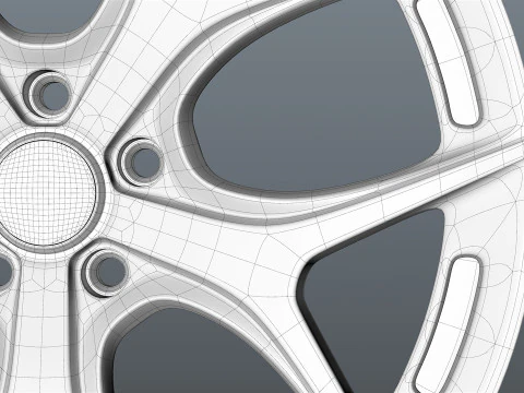RAYS 2x5FT 3D Model
