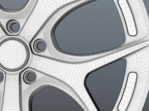 RAYS 2x5FT 3D Model