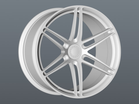 HRE SeriesP1 P106 center lock Model 3D