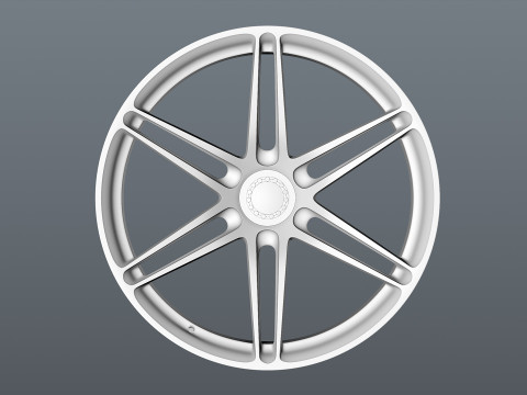 HRE SeriesP1 P106 center lock Model 3D