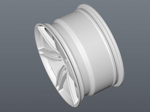 HRE SeriesP1 P106 center lock Model 3D