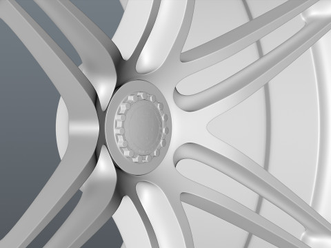HRE SeriesP1 P106 center lock Model 3D