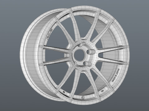 RAYS GRAM LIGHTS 57XR Modelo 3D