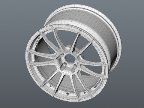 RAYS GRAM LIGHTS 57XR Modelo 3D