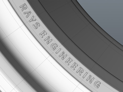 RAYS NE24 3D Модель