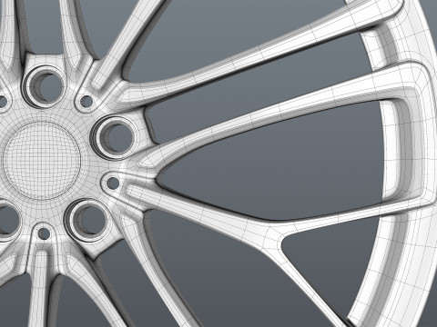 BBS RE-X Modelo 3D
