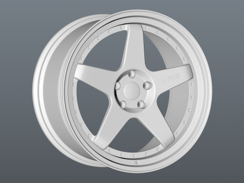 HRE SeriesC1 C105 3D Model
