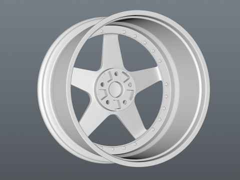 HRE SeriesC1 C105 3D Model