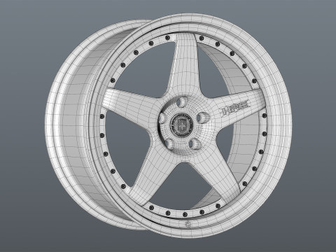HRE SeriesC1 C105 3D Model