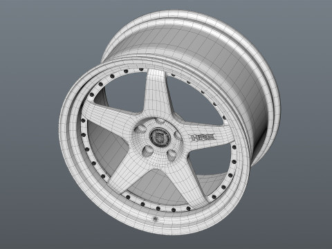 HRE SeriesC1 C105 3D Model