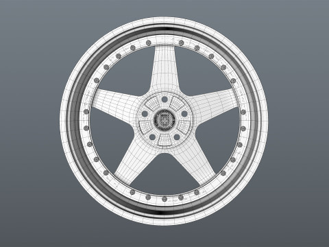 HRE SeriesC1 C105 3D Model