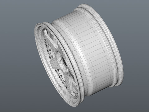 HRE SeriesC1 C105 3D Model