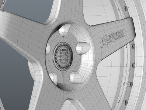 HRE SeriesC1 C105 3D Model