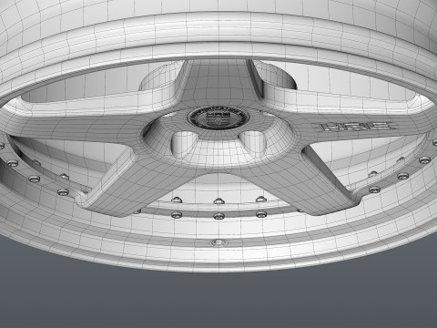 HRE SeriesC1 C105 3D Model