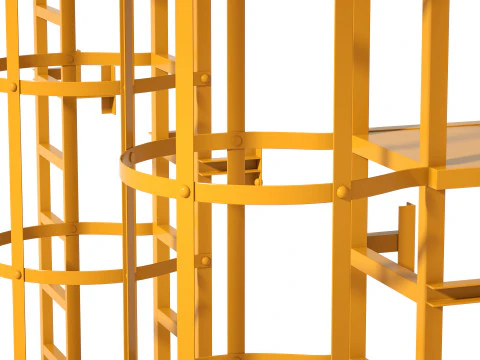 Safety ladder 3D Model