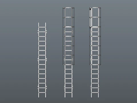 Safety ladder 3D Model