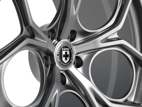 HRE P111SC car rim 3D Model