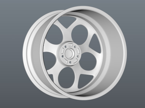 HRE P111SC car rim 3D Model