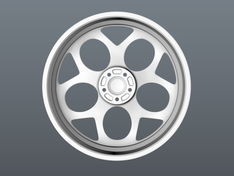 HRE P111SC car rim 3D Model