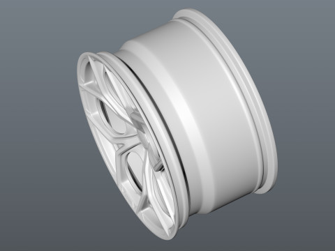 HRE P111SC car rim 3D Model
