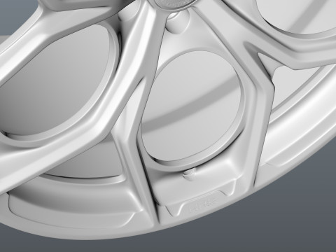 HRE P111SC car rim 3D Model