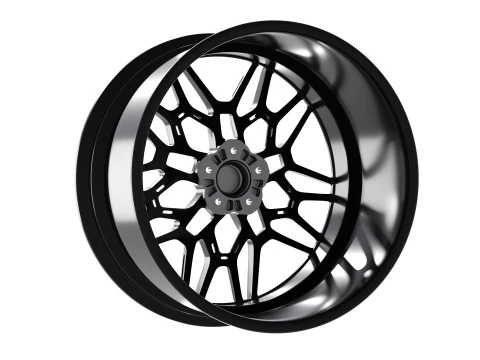 Brixton Forged FDE06 car rim 3D Model